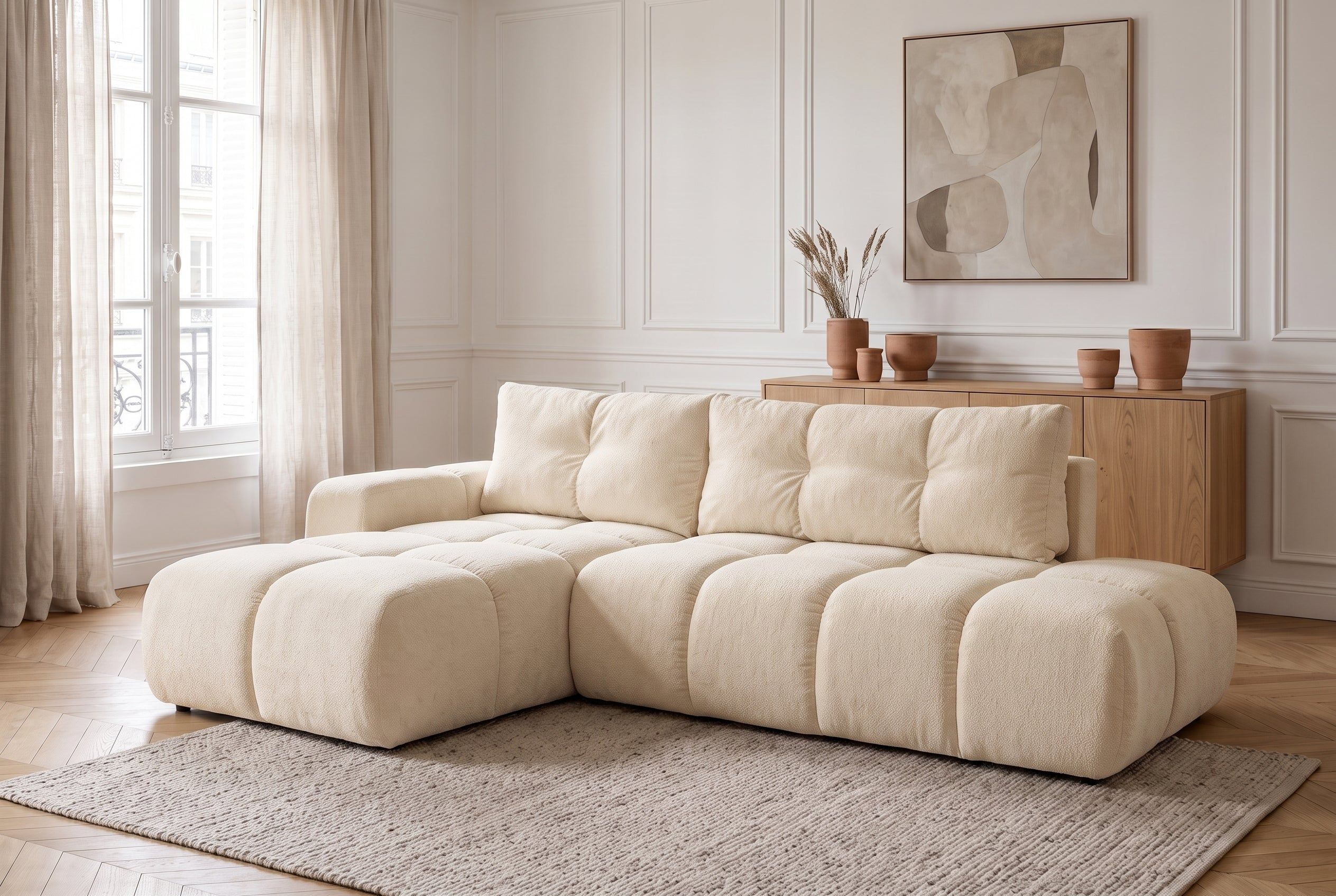 Canapé d'Angle Confort – Chenille