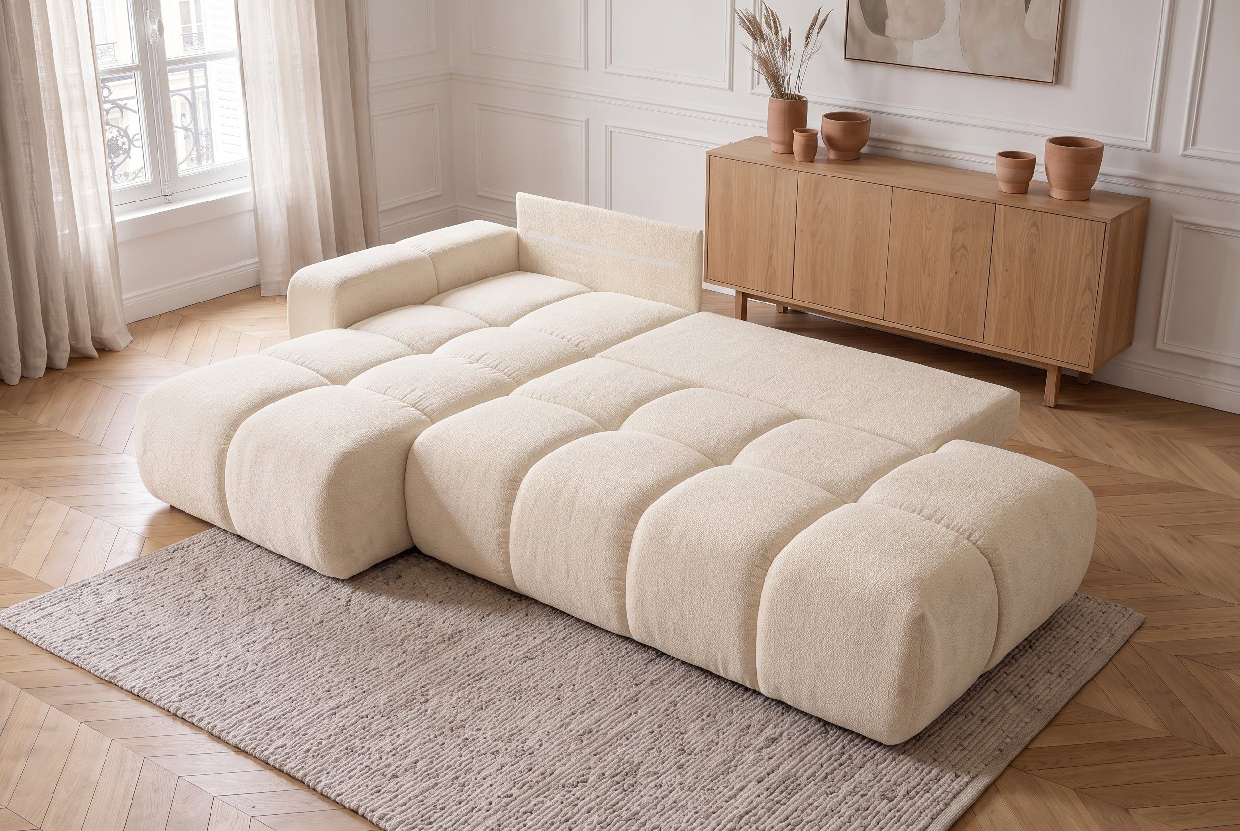 Canapé d'Angle Confort – Chenille