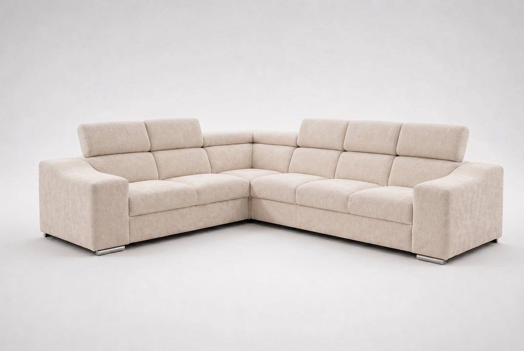 Canapé d'Angle Eva II – Chenille 6 Places
